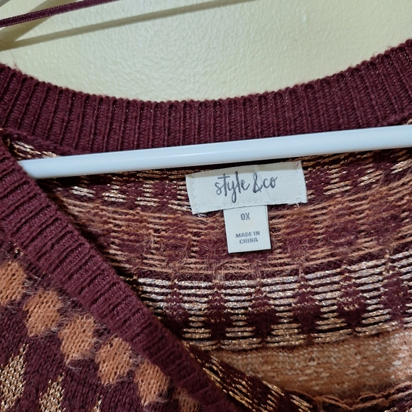 NWT Style & Co Sweater - Picture 3 of 6